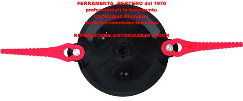 Testina Di Ricambio Per Tagliabordi Parkside PRTA 20-LiA1 E Lidl IAN 311046, Con 2 Lame In Nylon Rinforzato