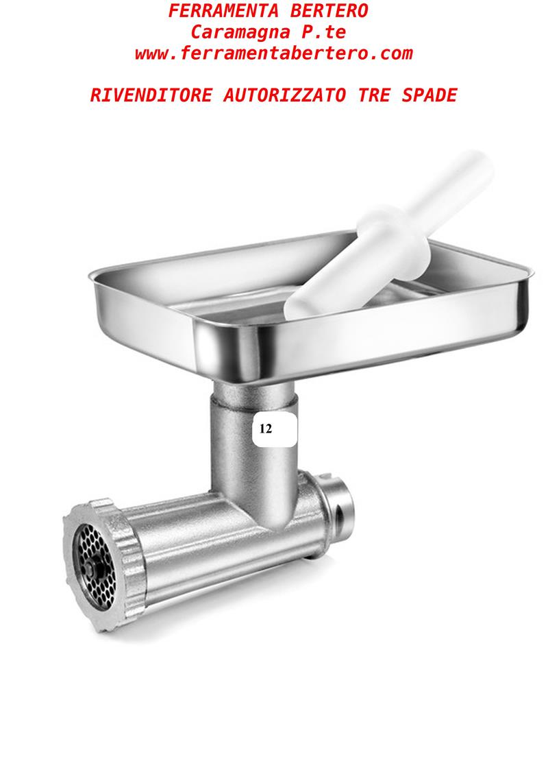 Accessorio Spremipomodoro Reber - Per Tritacarne, 400W, Colore Bianco - Foto 11